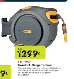 Mekk Hozelock Slangetrommel tilbud