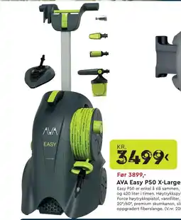 Mekk AVA Easy P50 X-Large Bundle Høytrykksspyler tilbud