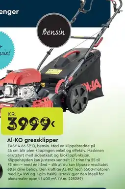 Mekk Al-KO gressklipper tilbud
