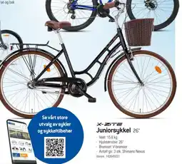 Thansen Juniorsykkel 26" tilbud