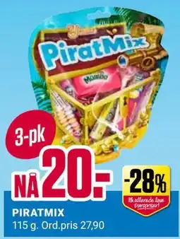 Europris PIRATMIX tilbud