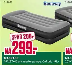 Europris MADRASS tilbud