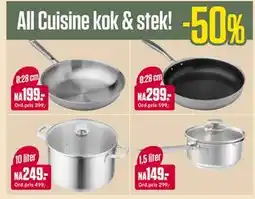 Europris All Cuisine kok & stek! tilbud