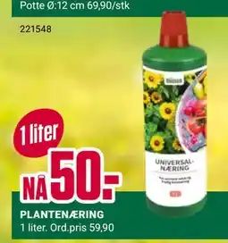 Europris PLANTENÅRING tilbud