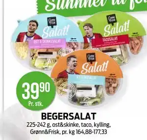Kiwi BEGERSALAT tilbud