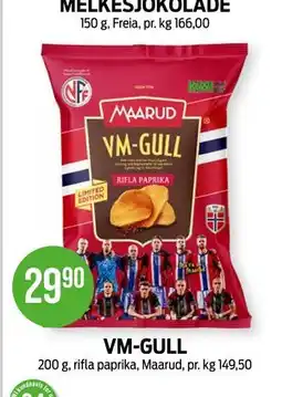 Kiwi VM-GULL tilbud