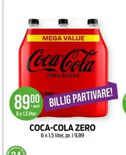 Kiwi COCA-COLA ZERO tilbud