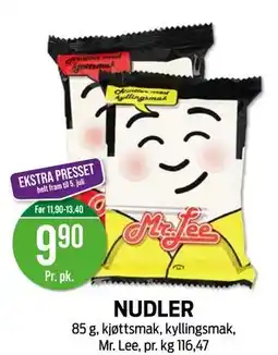 Kiwi NUDLER tilbud