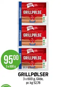 Kiwi GRILLPØLSER tilbud