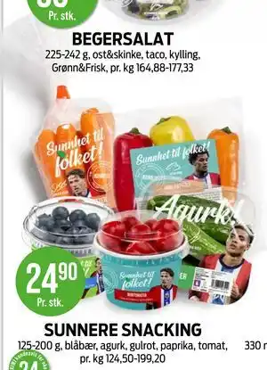 Kiwi SUNNERE SNACKING tilbud