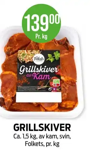 Kiwi GRILLSKIVER tilbud