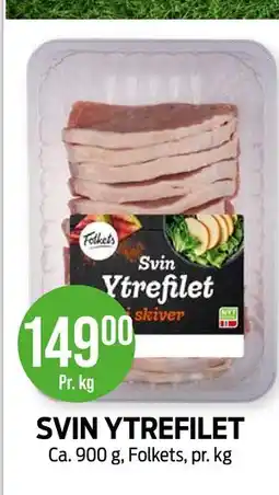 Kiwi SVIN YTREFILET tilbud