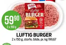 Kiwi LUFTIG BURGER tilbud