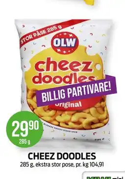 Kiwi CHEEZ DOODLES tilbud