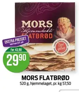 Kiwi MORS FLATBRØD tilbud
