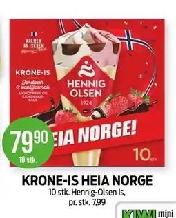 Kiwi KRONE-IS HEIA NORGE tilbud