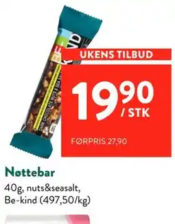 Jacobs Nøttebar tilbud