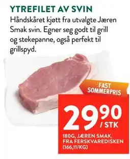 Jacobs YTREFILET AV SVIN tilbud