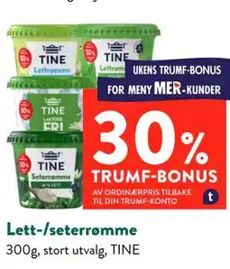 Jacobs Lett-/seterrømme tilbud