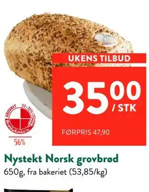 Jacobs Nystekt Norsk grovbrød tilbud