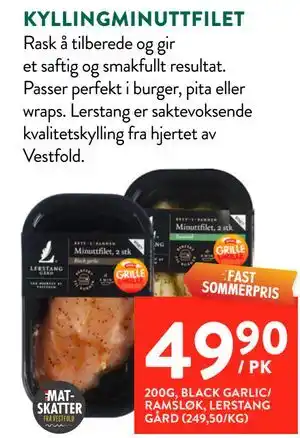 Jacobs KYLLINGMINUTTFILET tilbud