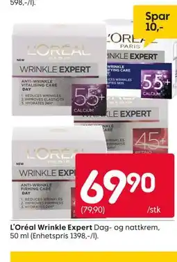 Rusta L’Oréal Wrinkle Expert tilbud