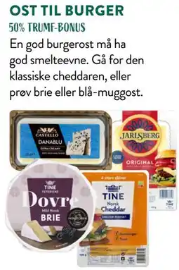 Jacobs OST TIL BURGER tilbud