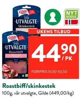 Jacobs Roastbiff/skinkestek tilbud