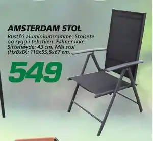 AMSTERDAM STOL