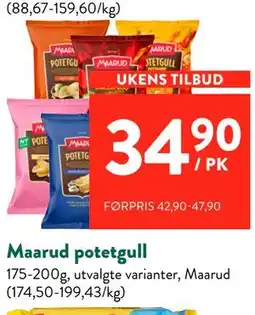 Jacobs Maarud potetgull tilbud