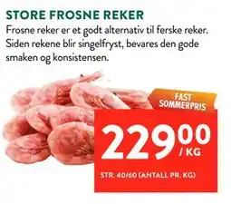 Jacobs STORE FROSNE REKER tilbud