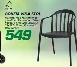 Coop Byggmix BOHEM VIKA STOL tilbud