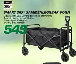Coop Byggmix SMART 365* SAMMENLEGGBAR VOGN tilbud