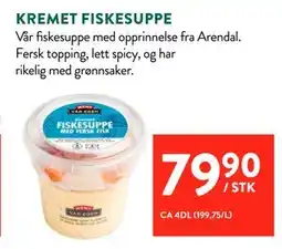 Jacobs KREMET FISKESUPPE tilbud