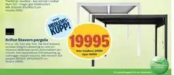 Coop Byggmix Krifon Stavern pergola tilbud