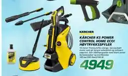 Coop Byggmix KÄRCHER K5 POWER CONTROL HOME ECO! HØYTRYKK SSPYLER tilbud