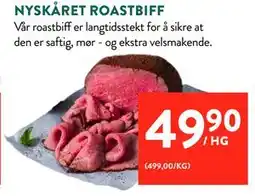 Jacobs NYSKÅRET ROASTBIFF tilbud