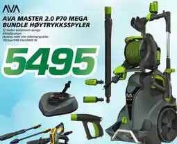 Coop Byggmix AVA MASTER 2.0 P70 MEGA BUNDLE HØYTRYKKSSPYLER tilbud