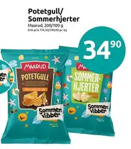 Joker Potetgull/ Sommerhjerter tilbud