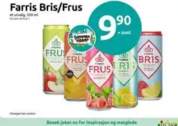 Joker Farris Bris/Frus tilbud