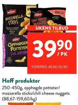Jacobs Hoff produkter tilbud