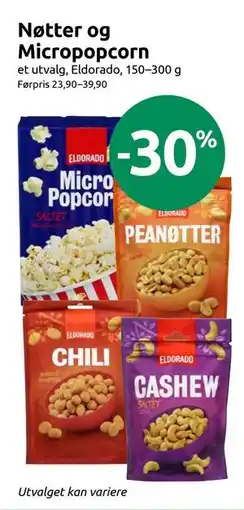 Joker Nøtter og Micropopcorn tilbud