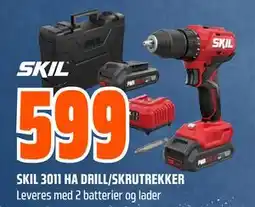 Obs Bygg SKIL 3011 HA DRILL/SKRUTREKKER tilbud