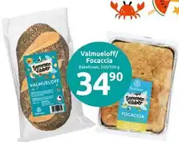 Joker Valmueloff/ Focaccia tilbud