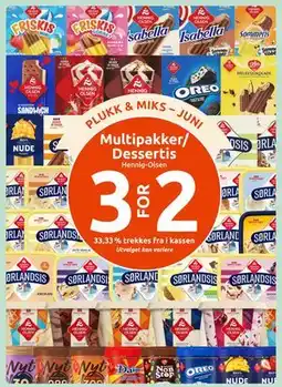 Joker Multipakker/ Dessertis tilbud