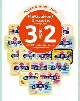 Joker Multipakker/ Dessertis tilbud
