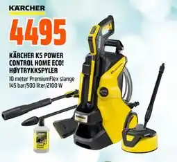 Obs Bygg KÄRCHER K5 POWER CONTROL HOME ECO! HØYTRYKKSPYLER tilbud