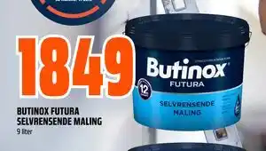 Obs Bygg BUTINOX FUTURA SELVRENSENDE MALING tilbud