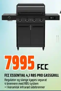 Obs Bygg FCC ESSENTIAL 4,1 RBS PRO GASSGRILL tilbud