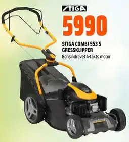 Obs Bygg STIGA COMBI 553 S GRESSKLIPPER tilbud